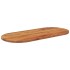Tablero de mesa ovalado madera maciza de acacia 90x40x3,8