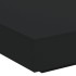 Mesa de centro con luces LED negro 100x100x31
