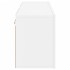 Muebles para TV de pared 2 unidades blanco 60x30x41