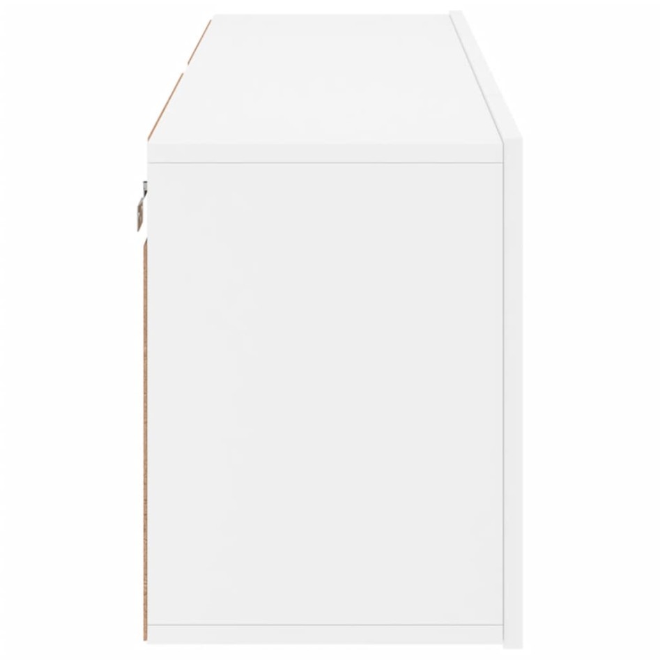 Muebles para TV de pared 2 unidades blanco 60x30x41