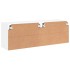Muebles para TV de pared 2 unidades blanco 60x30x41