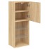 Mueble para TV con luces LED roble Sonoma 40,5x30x102