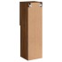 Mueble para TV con luces LED roble marrón 30,5x30x102