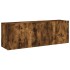 Muebles para TV de pared 2 unidades roble ahumado 60x30x41