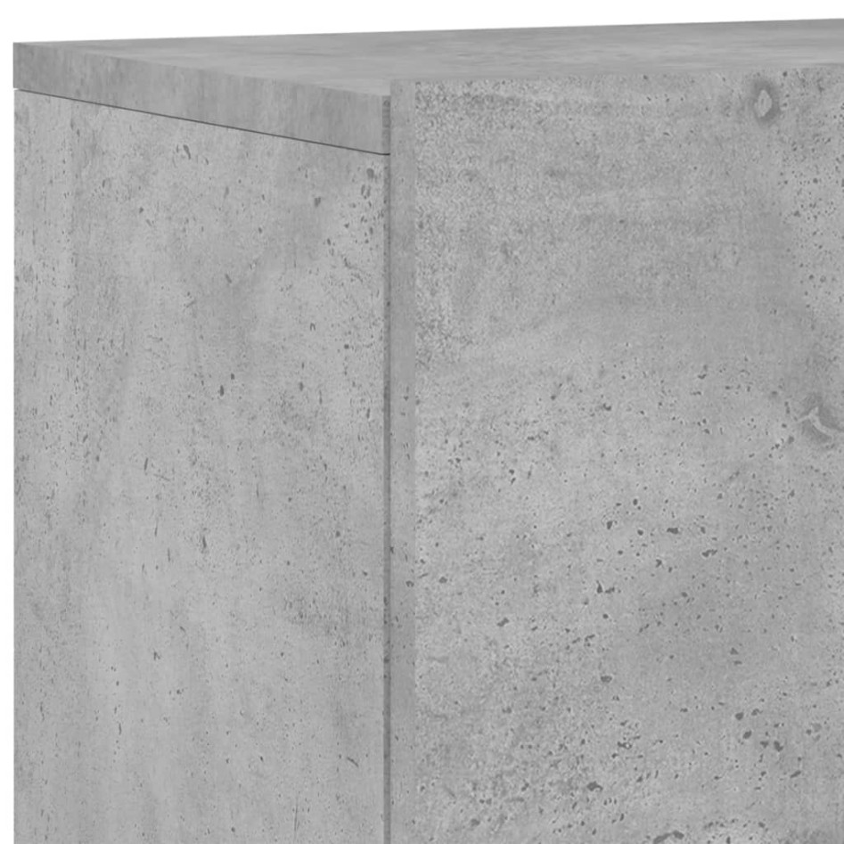 Muebles para TV de pared 2 unidades gris hormigón 60x30x41