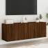 Muebles para TV de pared 2 unidades roble marrón 60x30x41