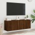Muebles para TV de pared 2 unidades roble marrón 60x30x41