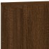 Muebles para TV de pared 2 unidades roble marrón 60x30x41