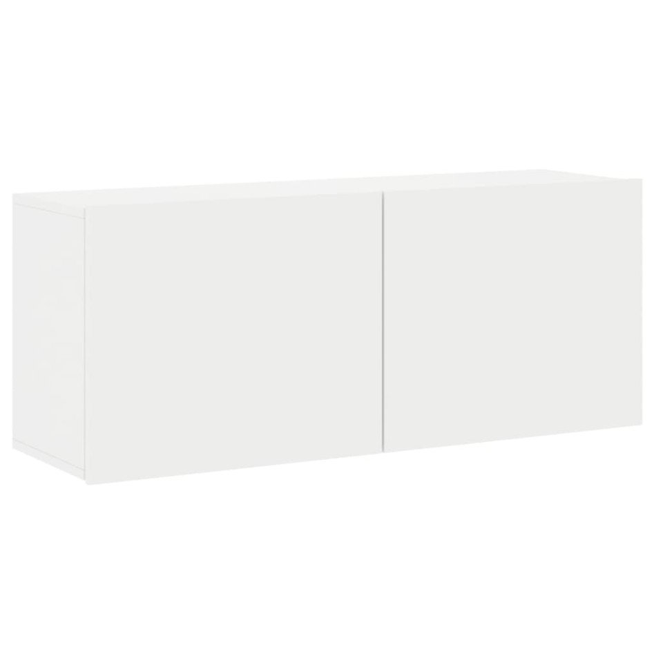 Mueble para TV de pared blanco 100x30x41