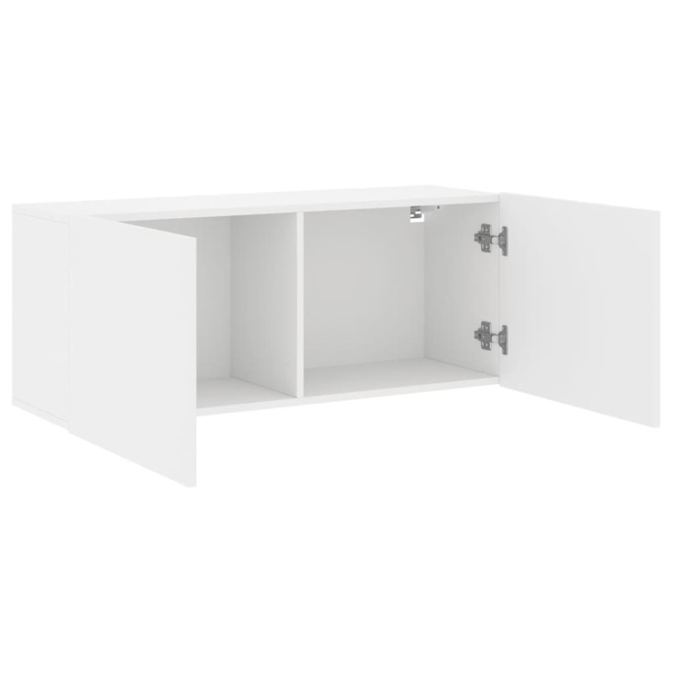 Mueble para TV de pared blanco 100x30x41