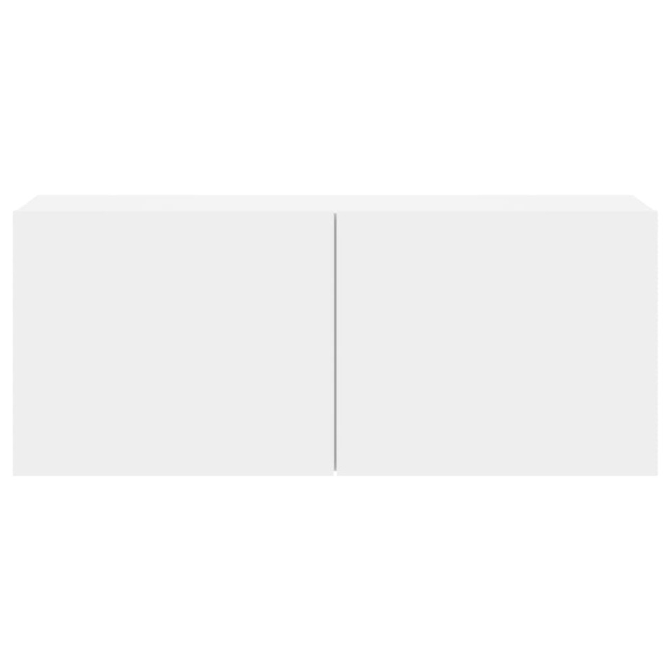 Mueble para TV de pared blanco 100x30x41