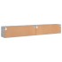 Muebles de pared de TV 2 uds madera gris hormigón 100x30x30