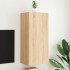 Mueble TV de pared madera ingeniería roble Sonoma 40,5x30x90