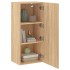 Mueble TV de pared madera ingeniería roble Sonoma 40,5x30x90