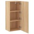 Mueble TV de pared madera ingeniería roble Sonoma 40,5x30x90