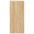 Mueble TV de pared madera ingeniería roble Sonoma 40,5x30x90