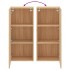 Mueble TV de pared madera ingeniería roble Sonoma 40,5x30x90