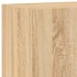 Mueble TV de pared madera ingeniería roble Sonoma 40,5x30x90
