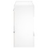 Mueble de TV de pared con luces LED blanco 78,5x30x60,5