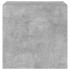 Muebles TV de pared luces LED 2 uds gris hormigón 40,5x35x40