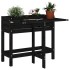 Jardinera con tapa plegable madera maciza de pino