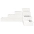 Jardinera 4 niveles madera maciza de pino blanca 80,5x79x36