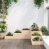 Jardinera de 4 niveles madera maciza de pino 106x104,5x36