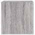 Muebles de TV de pared 2 uds madera gris Sonoma 40,5x30x40