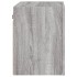 Muebles de TV de pared 2 uds madera gris Sonoma 40,5x30x40