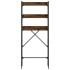 Estantería lavadora madera ingeniería roble humo 67x25x163