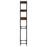 Estantería lavadora madera ingeniería roble humo 67x25x163