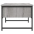 Mesa de centro madera de ingeniería gris Sonoma 101x49x39,5