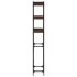 Estantería lavadora madera ingeniería roble marrón 67x25x163