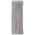 Aparador con luces LED gris Sonoma 60,5x37x100