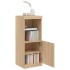 Aparador con luces LED roble Sonoma 41x37x100
