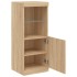 Aparador con luces LED roble Sonoma 41x37x100