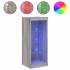 Aparador con luces LED gris Sonoma 41x37x100