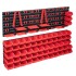 Kit de cajas de almacenaje 141 pzas paneles de pared