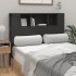 Mueble cabecero negro 120x18,5x102,5