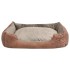 Cama para perro con cojín PU cuero artificial talla XL