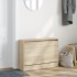 Zapatero de madera de ingeniería roble Sonoma 80x21x57