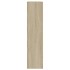 Zapatero de madera de ingeniería roble Sonoma 80x21x87,5