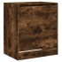 Zapatero de madera de ingeniería roble ahumado 60x42x69