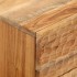 Mesita de noche de madera maciza de acacia 40x33x46