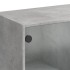 Mesa de centro con puertas de vidrio grs hormigón 102x50x42