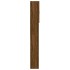 Armario de lavadora marrón roble 64x25,5x190