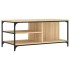 Mesa de centro madera contrachapada roble Sonoma 100x50x45