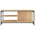 Mesa de centro madera contrachapada roble Sonoma 100x50x45