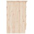 Mesita de noche ALTA madera maciza de pino 41x35x55,5
