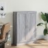 Armario de madera de ingeniería gris sonoma 82,5x30,5x115